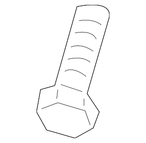Seat Belt Assembly Bolt - Audi (111-857-793-E) Seat Belt Assembly Bolt - Audi (111-857-793-E)