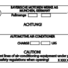 AC Label - BMW (71-23-6-832-293)
