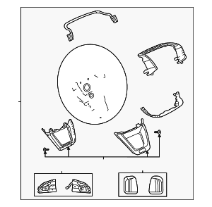 Steering Wheel - Audi (8W0-419-091-FP-INY)