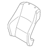 Seat Back Cover - BMW (52-10-7-392-472)