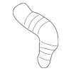 HVAC Heater Hose Connector - Audi (4K0-819-314)