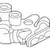 Cooling Pipe - BMW (61-21-8-780-517)