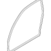 Body Weather-Strip - BMW (51-76-7-054-028)