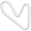 Serpentine Belt - Audi (06Q-903-137-A)