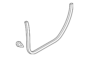 Door Weather-Strip - Audi (4H0-839-718-C) Door Weather-Strip - Audi (4H0-839-718-C)