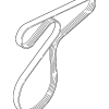 Serpentine Belt - BMW (11-28-8-573-253)