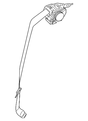 Lap & Shoulder Belt - BMW (72-11-8-076-155)