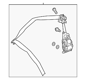 Lap & Shoulder Belt - Mercedes-Benz (238-860-31-00-8U14)