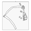 Lap & Shoulder Belt - Mercedes-Benz (238-860-30-00-9C94)