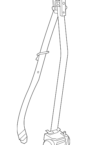 Seat Belt Assembly - BMW (72-11-9-132-872)