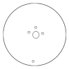 Wheel, Alloy - Volkswagen (5N0-601-025-AR-8Z8)