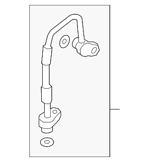 AC Tube - Audi (4KE-816-735-D)