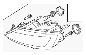 Composite Headlamp - Volkswagen (5C7-941-006)