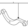 Upper Control Arm - Audi (5Q0-505-323-D)