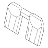 Seat Back Cover - BMW (52-20-9-869-962)
