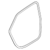 Surround Weather-Strip - Audi (4E4-833-721-C)