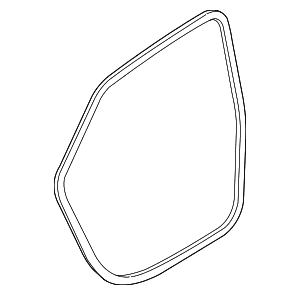 Surround Weather-Strip - Audi (4E4-833-721-C)