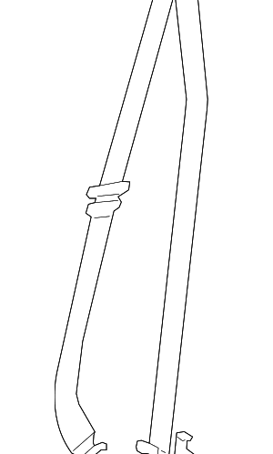 Seat Belt Assembly - BMW (72-11-7-343-635)