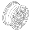 Wheel, Alloy - BMW (36-11-7-836-851)