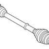 Axle Assembly - Audi (1K0-407-453-MX)