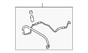 AC Hose - Volkswagen (3C0-820-743-BG) AC Hose - Volkswagen (3C0-820-743-BG)