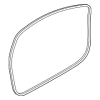 Weather-Strip On Body - Audi (4KE-831-721-A)