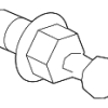 Support Strut Ball Stud - Audi (WHT-006-579)
