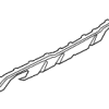 Spoiler - Audi (8V5-807-521-AA-RU6)