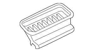 Air Inlet - Audi (4M1-858-431)