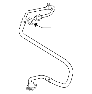 Pressure Hose - Volkswagen (7P0-422-893-AC)