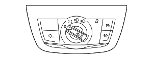 Headlamp Switch - BMW (61-31-9-472-963)