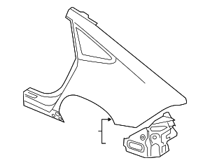 Quarter Panel - Audi (4K8-809-837)