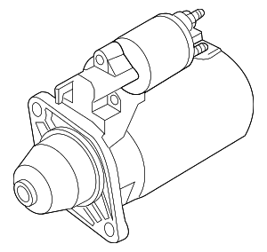 Starter Motor - Audi (012-911-023-H) Starter Motor - Audi (012-911-023-H)