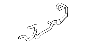 Upper Hose - Volkswagen (1C0-122-101-BC)