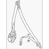 Seat Belt Assembly - Audi (8W0-857-706-J-GLE)