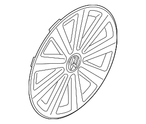 Wheel Cover - Volkswagen (5N0-601-147-VZN)