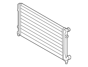 Radiator - Volkswagen (1K0-121-251-EJ)