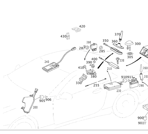 Hexalobular Bolt - Mercedes-Benz (000000-001475)