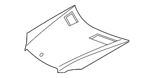 Hood - Mercedes-Benz (164-880-06-57-64)