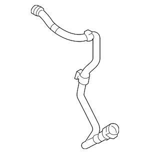 Reservoir Hose - Volkswagen (7P6-122-109-D)