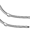 Wiper Blade - Mercedes-Benz (204-820-14-00)