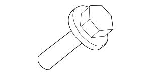 Brake Dust Shield Bolt - Audi (N-100-829-13) Brake Dust Shield Bolt - Audi (N-100-829-13)
