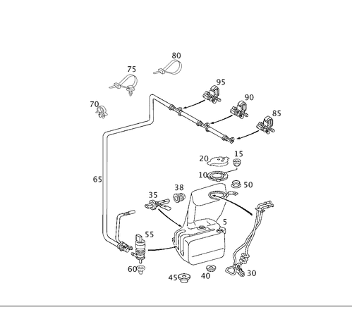 Heater - Mercedes-Benz (220-830-00-61)