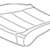 Seat Cover - Volkswagen (17A-881-405-J-ZUG)