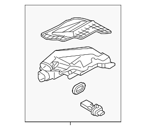 Air Cleaner Assembly - BMW (13-71-7-577-463) Air Cleaner Assembly - BMW (13-71-7-577-463)