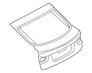 Lift Gate - BMW (41-00-7-424-458)