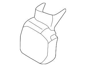 Seat Belt Retractor Cover - Audi (9J1-857-957-A)