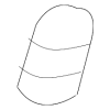 Spoiler Wing Seal Strip - Audi (443-817-429)