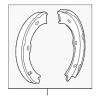 Park Brake Shoes - Mercedes-Benz (906-420-04-20-64)