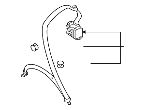 Lap & Shoulder Belt - Audi (8K0-857-807-AG-IML)